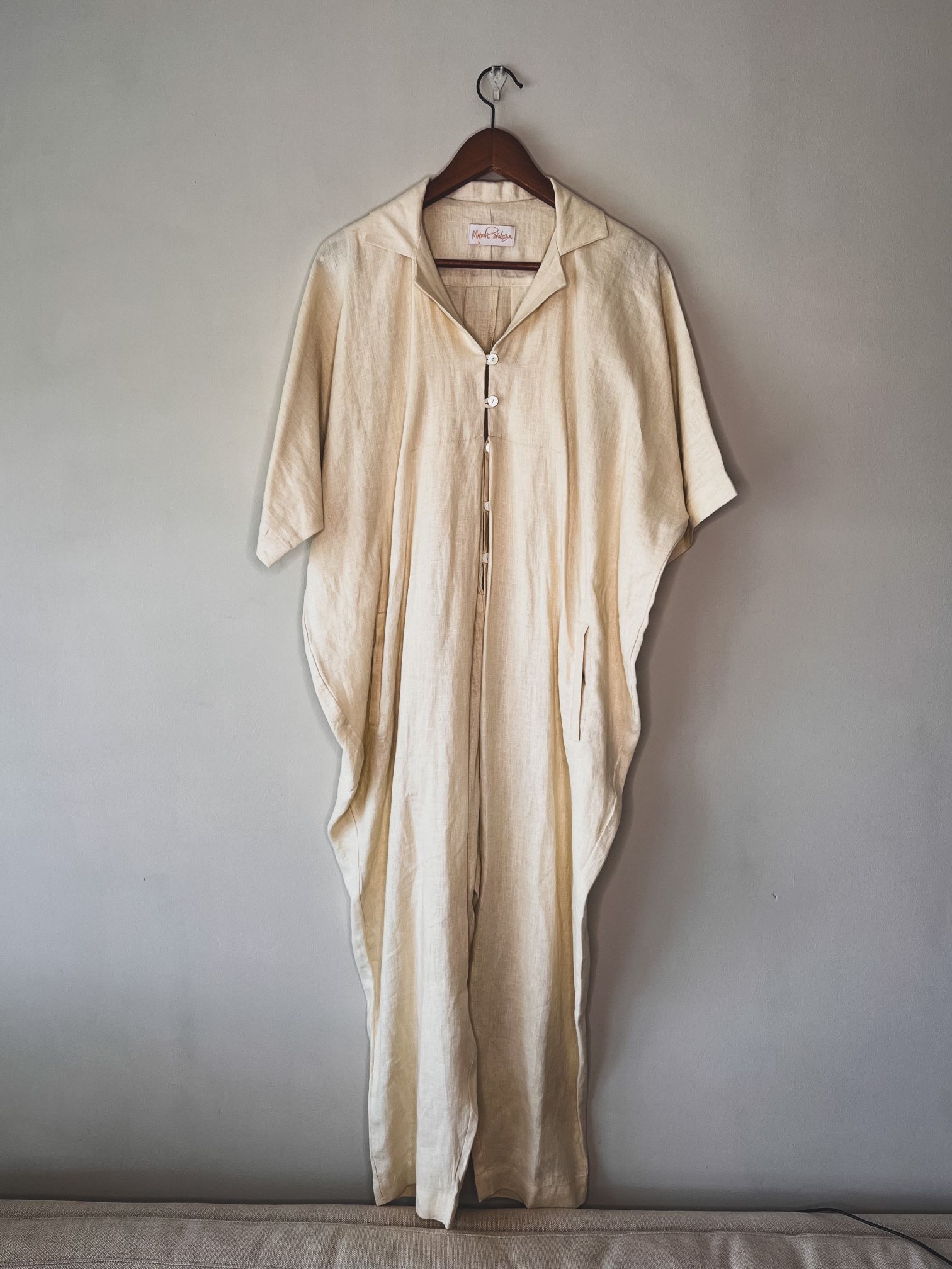Sat Torri playsuit - 100% Linen