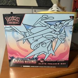 Chaos Rising Pokemon Center ETB