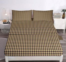 Luvivihome 4pc King Sheet Set