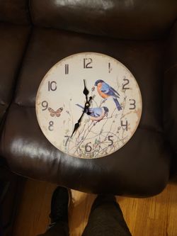 Bird Wall Clock