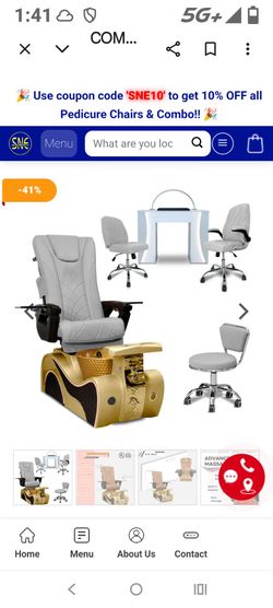 Pedicure spa chairs