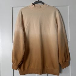 Ombré Crewneck Size M