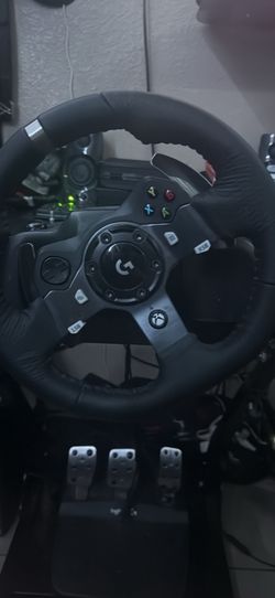 Logitech Racing Wheel + Pedals + VEVOR Stand