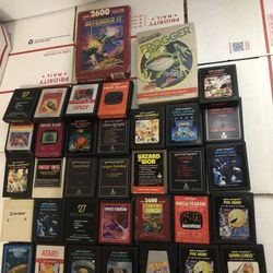Atari, 2600 Video Games 35 Shot  me an offer