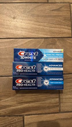 Crest toothpaste all for $9
