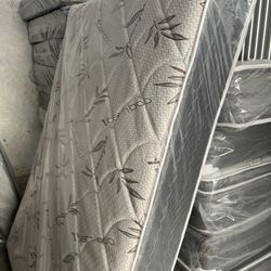   Mattresses: twin, full , queen regular ,  Colchon Nuevo Colchones plush or pillow top available cama bed mattress  