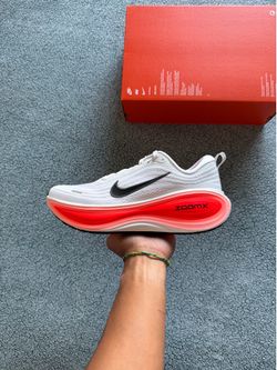 Nike Vomero Plus White Black Bright Crimson