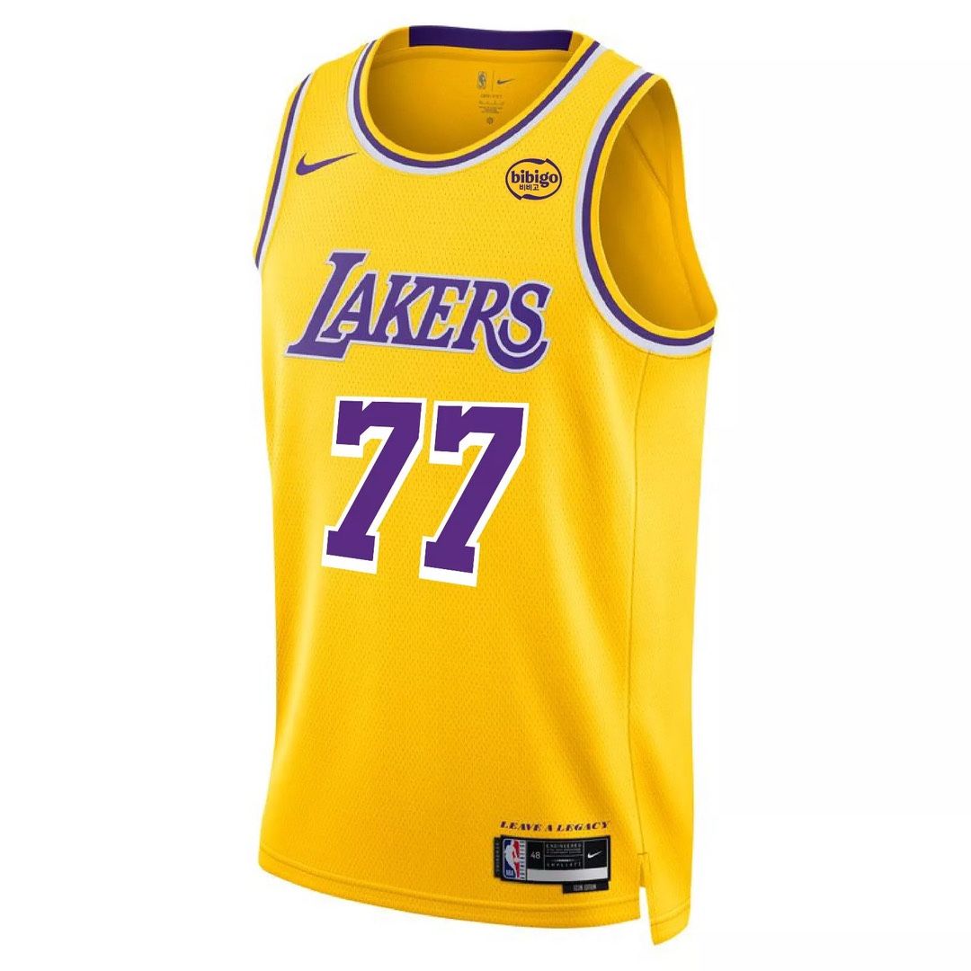 Luka Dončić Jersey - Lakers Gold