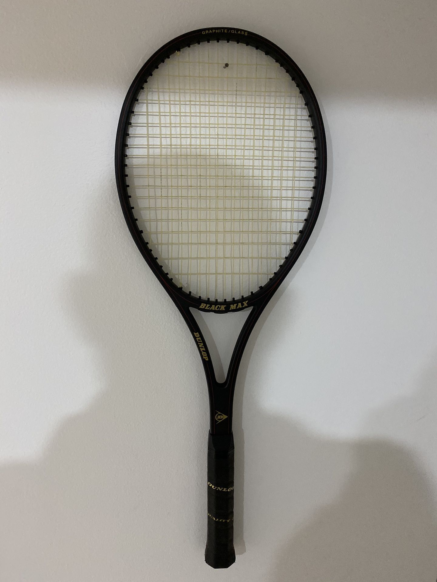 Dunlop Black Max & Wilson Hammer Tennis Rackets