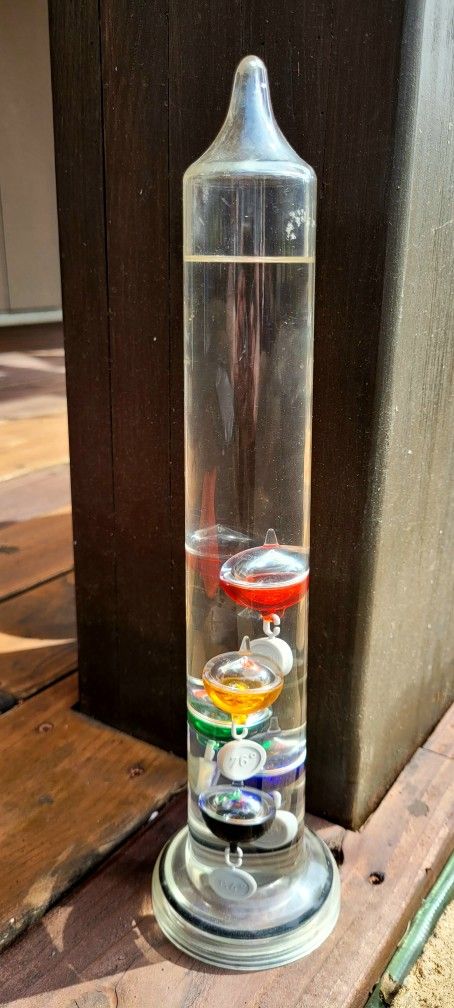 Galileo thermometer