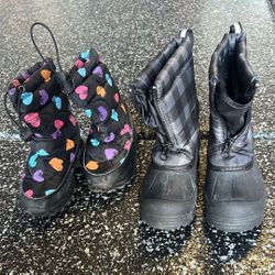 Kids Snow Boots Size 9 