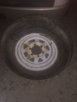 Camper wheel/tire
