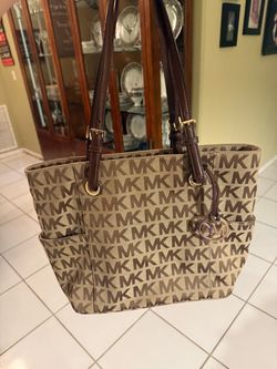 Light Brown Vintage Michael Kors purse