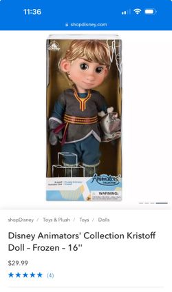 Kristoff 2024 animator doll