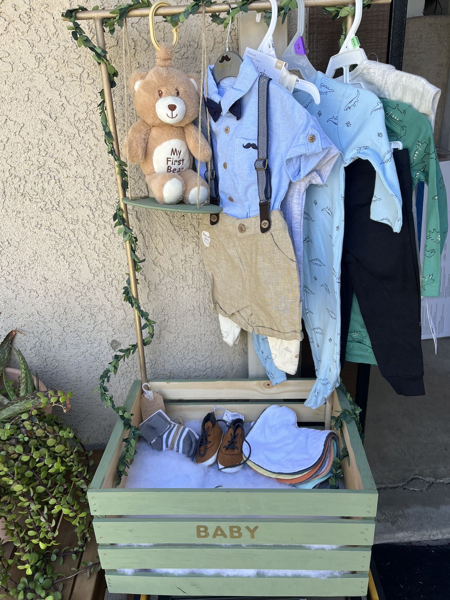 Baby Boy Gift Basket