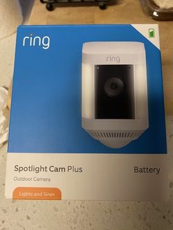 Ring Spotlight Cam Plus