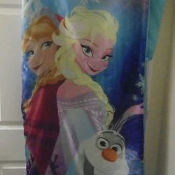 Disney Frozen Elsa Anna Olaf Sleeping Bag Slumber Party  Thumbnail