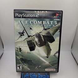 Ace Combat 5 : The Unsung War ( Sony PlayStation 2 , PS2 ) - CIB -