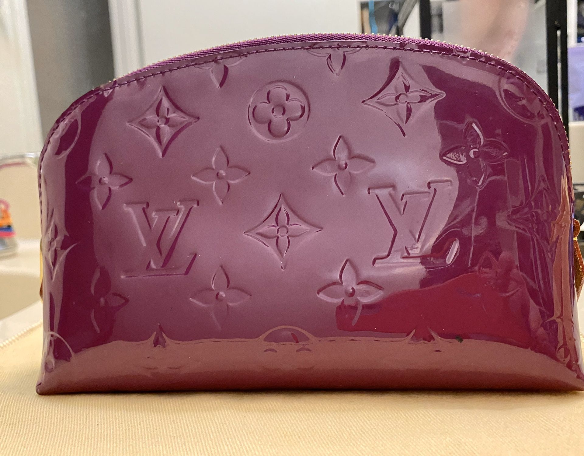 Louis Vuitton Vernis Puple Cosmetic Bag