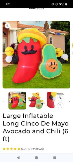 NEW AVOCADO & CHILI + FIESTA INFLATABLES
