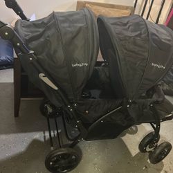Twins baby stroller