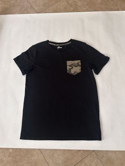 Boys EPHIC THREADS Black T—Shirt Size L (14/16)