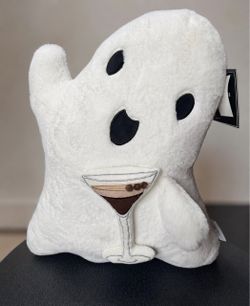 Viral Espresso Martini Ghost Pillow