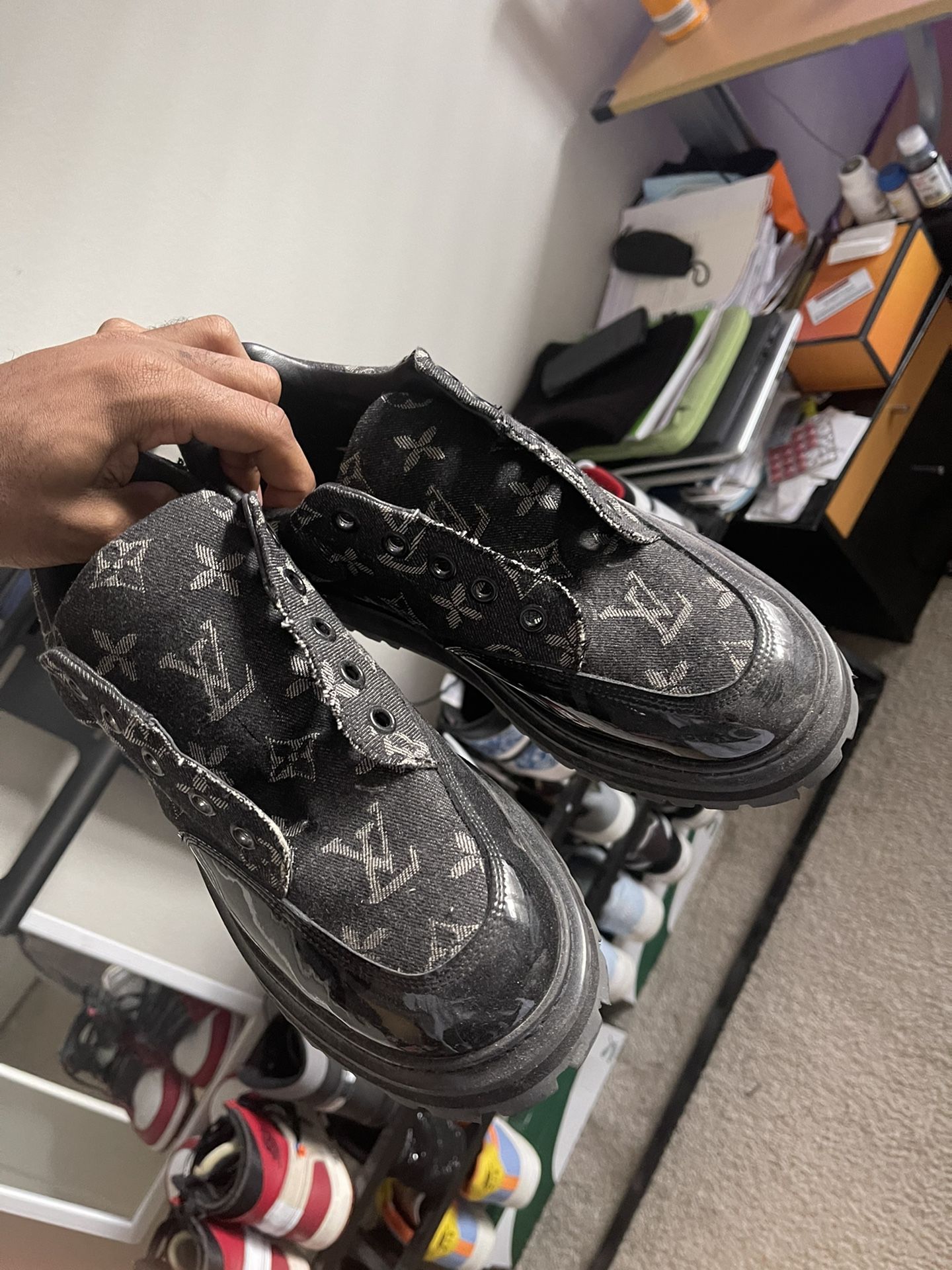 LV Black Shoes for Sale in Frederick, MD - OfferUp