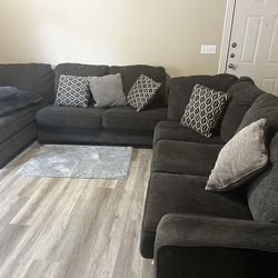 Gray couch (2 years)