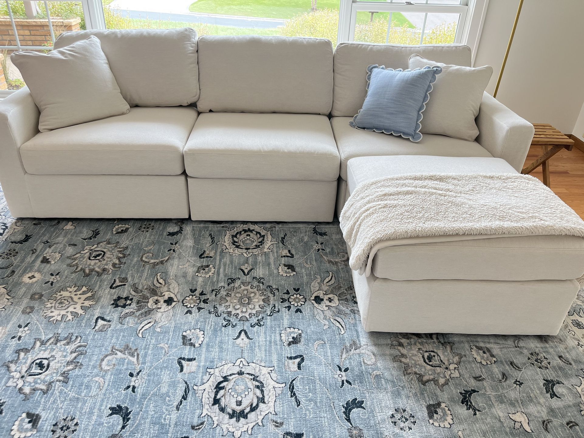 4 Piece Modular Sectional Couch
