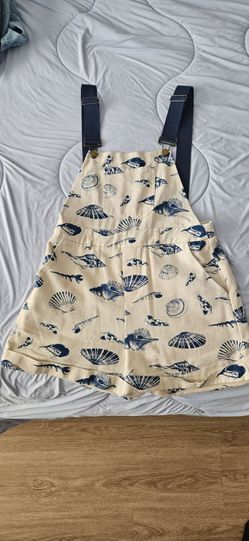 Cider seashell overalls