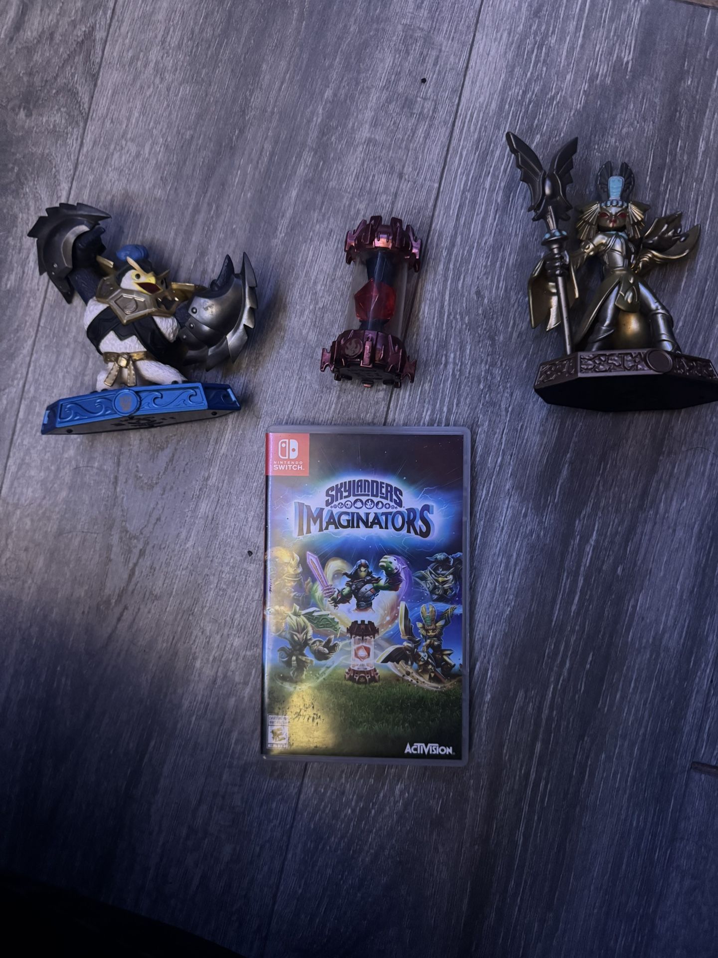Skylanders Imaginators (Nintendo Switch) Complete Game With Case And Figures