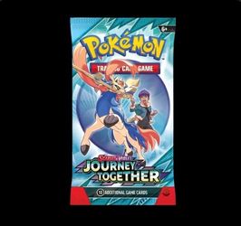 Pokemon Journey Together Booster Packs - Factory Sealed