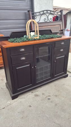 Buffet side table