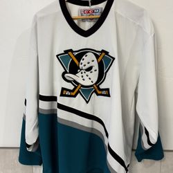 VINTAGE ANAHEIM MIGHTY DUCKS CCM HOCKEY JERSEY