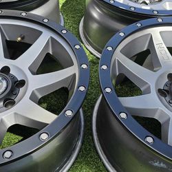 4 ICON WHEELS 20X9 6.135 LUG PATTERN $1100