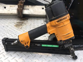 Bostitch finish nailer model n60fn