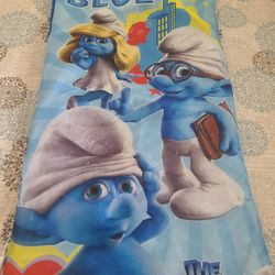 Kids Smurfs Sleeping Bag