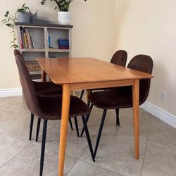 Dining Chairs And Table