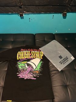 T-shirt cough syrup brand size large cash only
