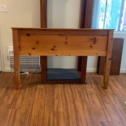 Queen wooden headboard