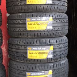 New tires 225/45/18 Llantas Nuevas MOUNTED BALANCED AND TAX INCLUDED