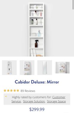 Cabidor Door storage mirror