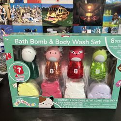 Squishmallows Bath Bombs & Body wash