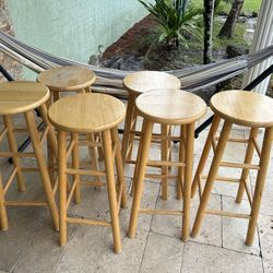 Wooden Bar Stools 