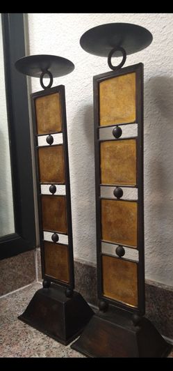Beautiful Tall Candle Stands