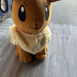 Pokemon Toy Factory Eevee Character Plush 13" Sitting