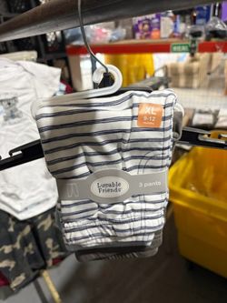 Lovable Friends 3-Pack Baby Pants 9-12 Months