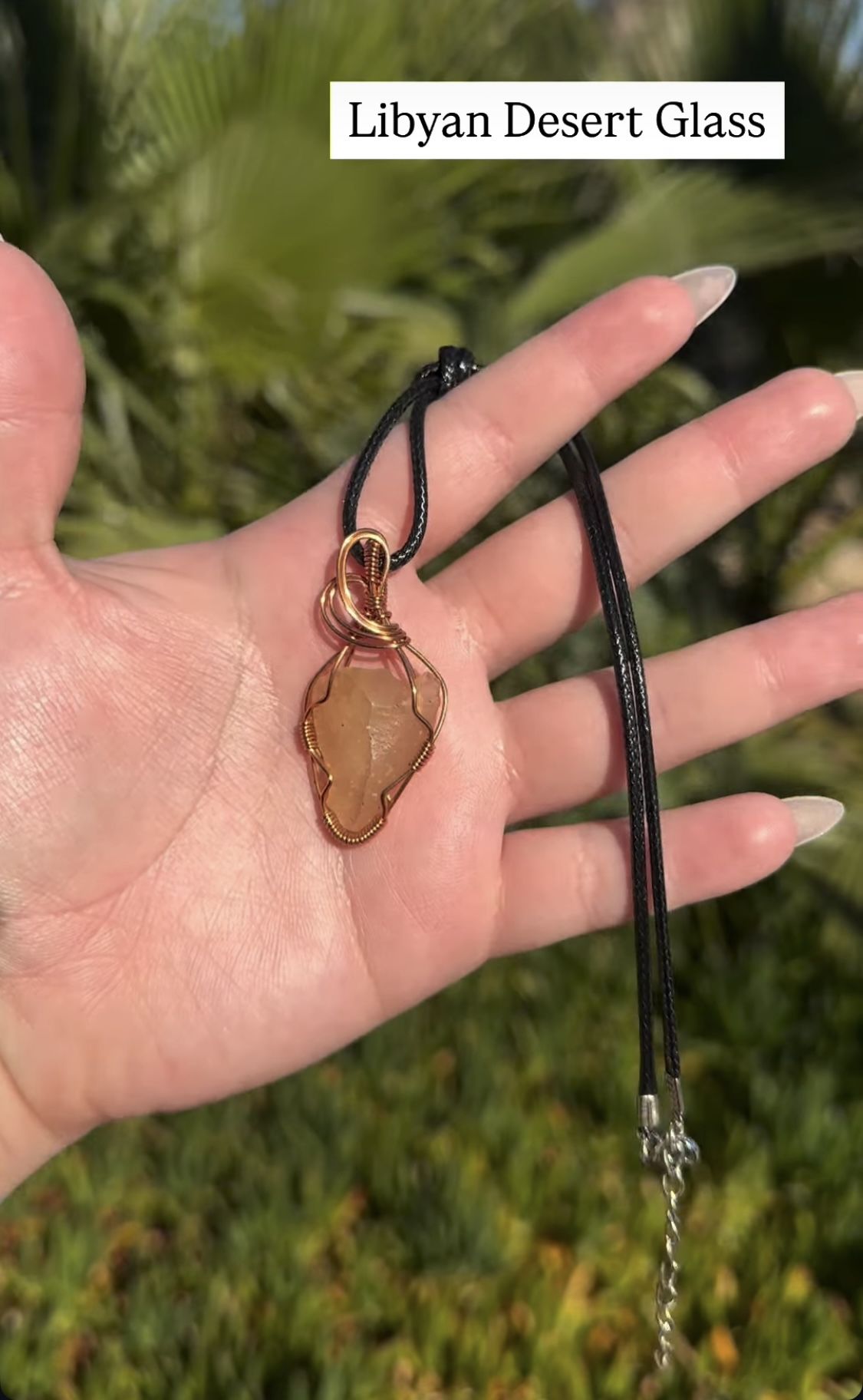 Hand-Wrapped Crystal Pendant Necklaces – Moonstone, Lapis, Sunstone & More