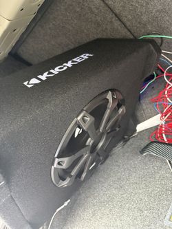 Subwoofer And two Midrange Speakers 